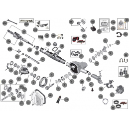 ASSALE ANTERIORE WRANGLER YJ DANA 30